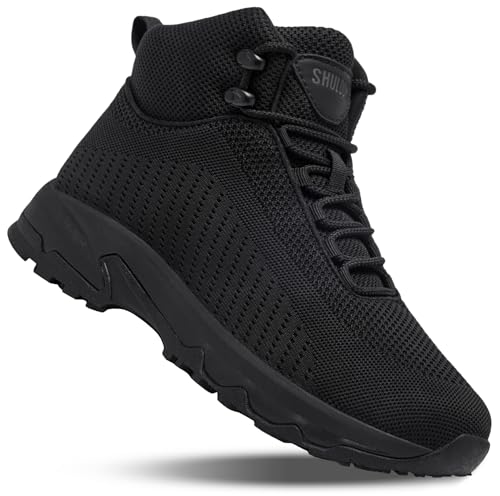 SHULOOK Non Slip Work Boots for Men Slip Resistant Lightweight Kitchen Chef Shoes for Restaurant...