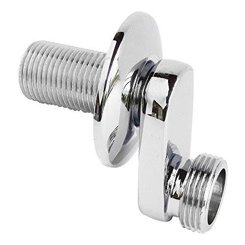 Somatherm 324-21 Elbow Wall Connector M15/21-M20/27 32 mm Rosace, Grey, Gray