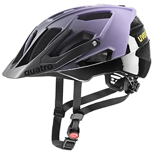 Casque VTT sûr uvex Quatro CC avec visière réglable et ajustement individuel