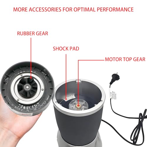 Set de engranajes de repuesto para licuadora NutriBullet 600W Pro 900W miniatura 2