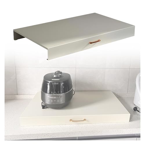 tapa encimera gas Cubierta Grande Para Estufa Eléctrica 32 X 20, Tablón De Acero Al Carbono Para Estufa Para Quemadores Elevados De Autocaravanas, Evita El Contacto Con Mascotas(Height 3.5 inch/9cm)