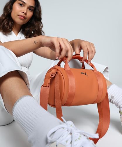 Image of PUMA Women, ZEN Barrel Bag, Warm Chestnut, (9210901)