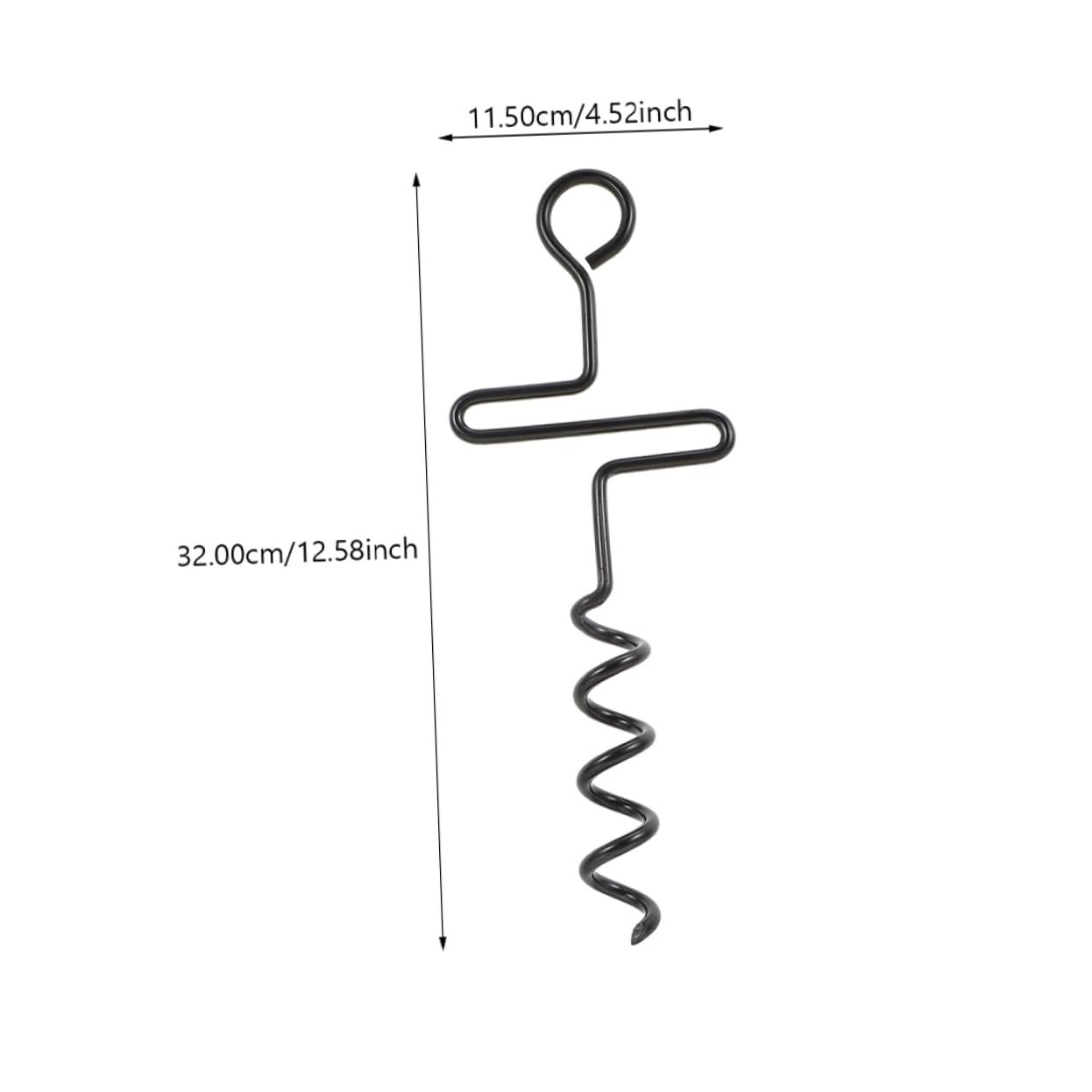 MUELODSIC 2pcs Heavy Duty Spiral Tent Stakes Durable Ground Anchors for Camping Hiking and Outdoor Activities for Securing Tents Grass and Surfaces