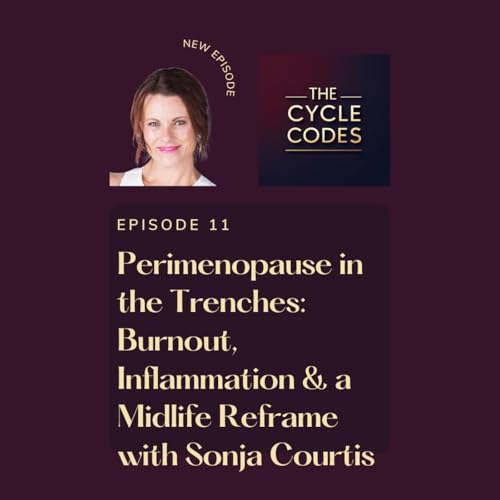 『Perimenopause in the Trenches: Burnout, Inflammation & a Midlife Reframe with Sonja Courtis』のカバーアート