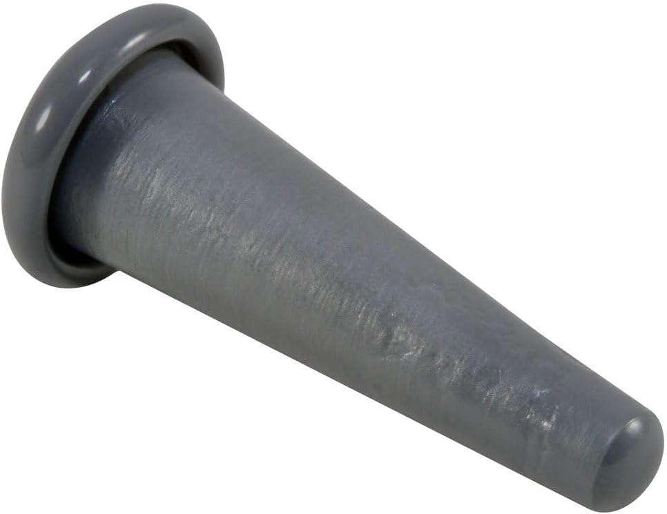 Caplugs TP-11 – TP Series – Tapered Vinyl Plugs, 1000 Pack, Min Hole Diameter 0.19" x Max Hole Diameter 0.31" x Length 1.00", Grey, Flexible, Small Hole Plugs (99191871)