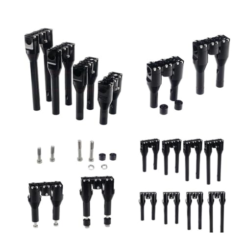 Élévateur guidon moto custom pour les longs trajets en Dyna