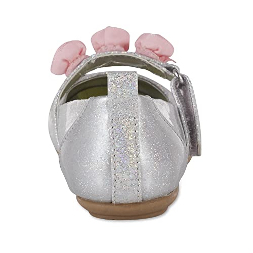 Disney Princess Silver Toddler Girls' Mary Jane Shoe (11 M US Toddler)3