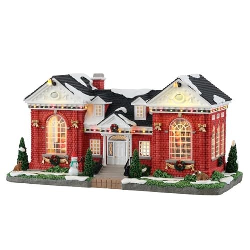 Lemax- Norman Rockwell Lighted Buildings: Public Library, Multicolore, 15810-Uk