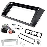 Sound-Way - Kit de Montaje Marco para Radio Pantalla 9' Pulgadas Adaptador para BMW 3-Series (E90/91/E92/E93) 2004-2012 - KA22-125