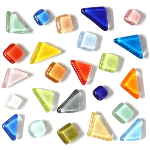 24 Pezzi Calamite Frigorifero Decorative in Vetro Colorato – Magneti