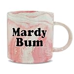 Hippowarehouse Mardy Bum Yorkshire Printed Mug Various Colour Options Ceramic Cup Kitchenware 11oz