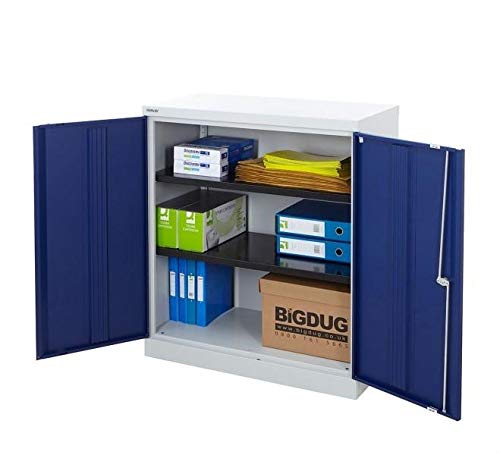 Image of BiGDUG Bisley Office Steel Storage Cupboard 914w mm Storage (1000h x 914w x 470d mm)