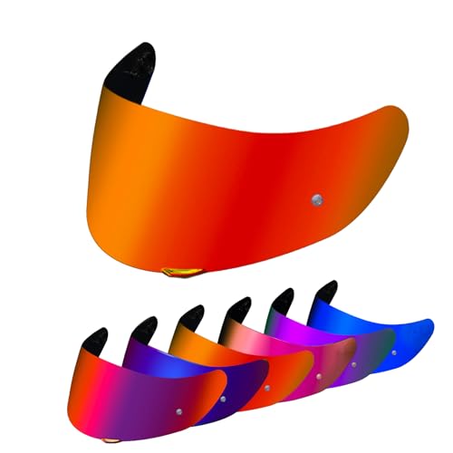 PSLER Visiera per casco K1s, Visiera per casco K1, Visiera tintata K3SV, Scudo facciale di sostituzione per i modelli K1, K1s, K3SV e K5 (Rosso Profondo)
