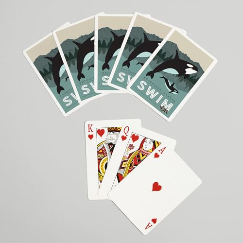Baraja de cartas para adultos tamaño póker 52 cartas miniatura 7