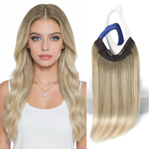 Sunny Hair Wire Hair Extensions Real Human Hair Softness 18