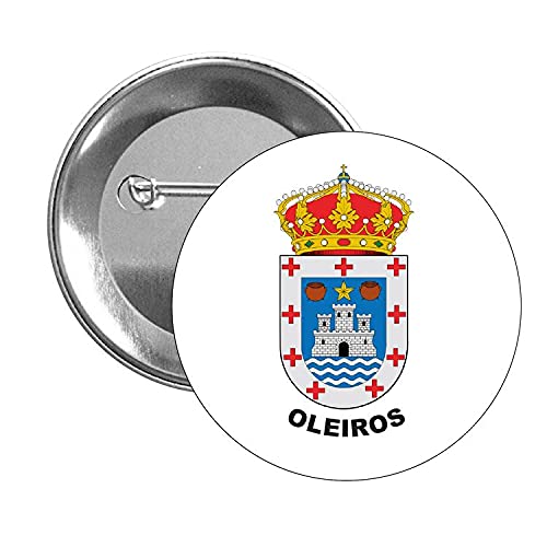 CHAPA ESCUDO HERALDICO OLEIROS LA CORUÑA