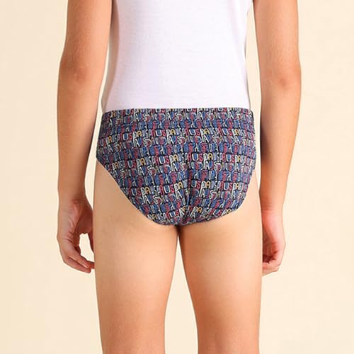 Image of U.S. Polo ASSN. Boys Cotton Briefs (Pack of 3)