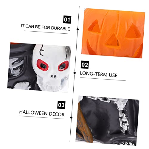 Citrouille Halloween lot de 5 pour une déco automnale réussie - 7
