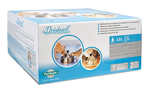 PetSafe Drinkwell Fontana per Gatti e Cani a 360°
