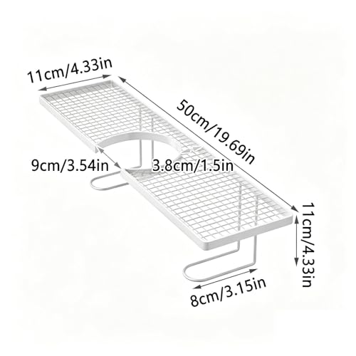 Support vertical pour robinet et étagère d'évier gain de place pour studio et appartement