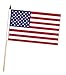 Flags Importer USA Dozen 12x18â€ Stick Flags, Sleeve, Multi