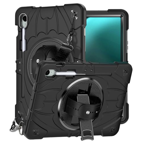 Coque Samsung Galaxy Tab S10 FE antichoc enfant avec bandoulière et porte-stylet