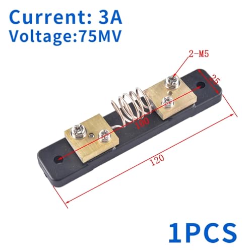 Shunt FL-2 3A 75mV résistance de courant CC pour mesure précise