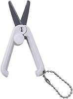 Vista 8 de Tijeras portátiles Herramientas de corte ajustables Suministros de oficina Tijeras de mano Tijeras Decoración (rosa)