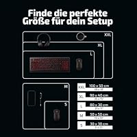 Tilt Gaming Mauspad 1000x500 mm - 4 mm rutschfeste Schreibtischunterlage Groß - Speed-Oberfläche & HD-Druck - Maschinenwaschbar Mousepad XXL für Gaming und Büro - Sakura City Desk Mat – Ansicht 7