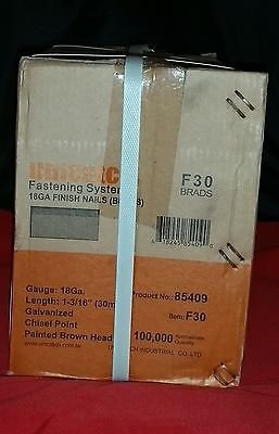1 Case of 1-3/16" Galvanized 18 Gauge Brads 20/Case for Senco, Bostitch & DeWalt