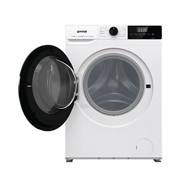 Gorenje WDAM 854 AP Waschtrockner mit Dampffunktion / 8 kg / 1400 U / 15 Programme/Aqua Stop/Inverter PowerDrive Motor/Kindersicherung/QuickDry/weiß – Bild 4
