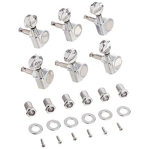 Lot de 6 mécaniques Lnige 6R pour Guitare Fender – Durable et Pratique - Les Beatles, Paul McCartney, John Lennon, RIngo Starr, George Harrison Lot de 6 mécaniques Lnige 6R pour Guitare Fender - Durable et Pratique
