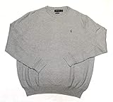 Bündchen und Saum gerippt Polo Ralph Lauren Mens Knit Long Sleeves Crewneck Sweater