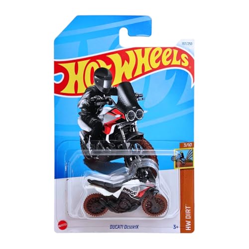 Image of Hot Wheels 1:64 Ducati Desertx HW Dirt 3 Years & Above (White)