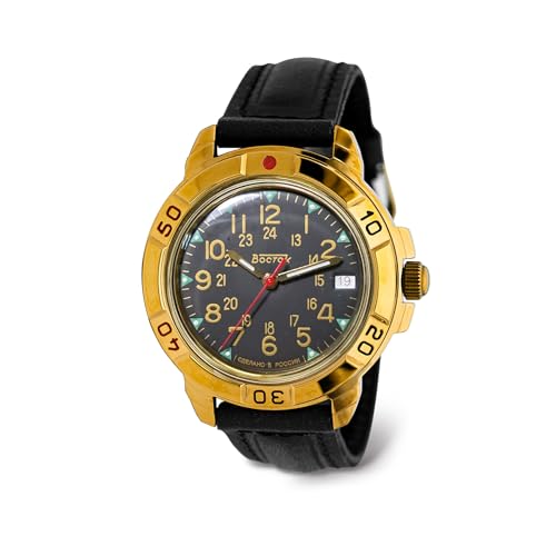 Montre militaire Vostok Komandirskie 439782, la précision d'un boîtier mécanique historique