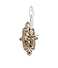 Cast Brass 12" High Wall Sconce