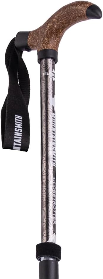 Mountainsmith Globetrotter Trekking Pole - Lightweight Collapsible Foldable Single Pole for Hiking & Traveling