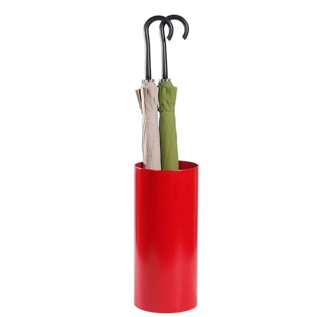 HYLYGFH Metal Umbrella Stand Holder with Round Bucket Design for Space Saving and nizing Umbrellas in Home or Corridor