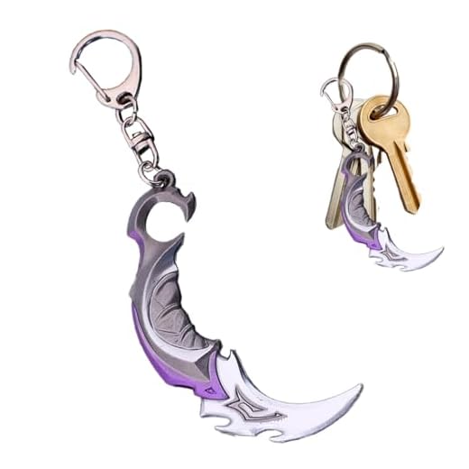 VYIBPDY Valorant Games Mini-Waffenmodell, Schlüsselanhänger für Schlüssel, Handys, Rucksack-Dekoration,B