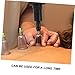 FRCOLOR Hand Vacuum Pump for Cupping Therapy Lightweight Ergonomic Cupping Tool with Strong Suction Muscle Relief and Circulation Improvement Safe Material Easy to Use