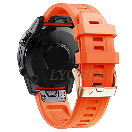 Bracelet en silicone de rechange 20 mm compatible Garmin Fenix 5S 6S 7S Instinct 2S