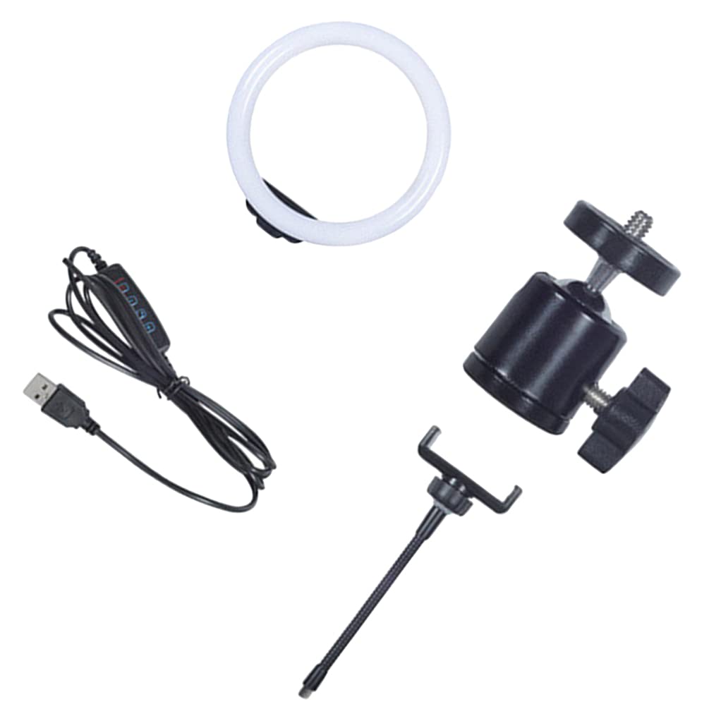 WINOMO 1 Set Live Ring Light Phone Light Filling Video Conference Computer Clip Light