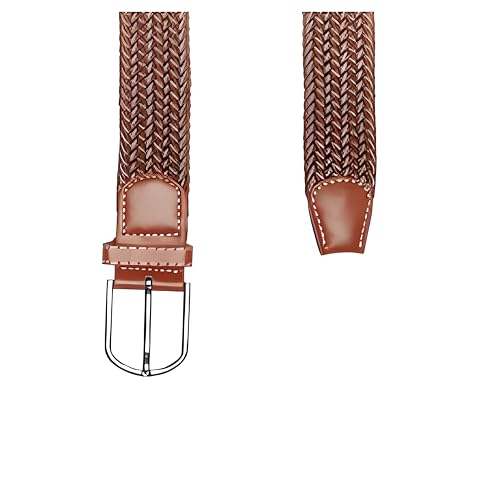 Image of The Tie Hub Unisex Stretchable Woven Fabric Belt | Adjustable, Hole-Free Design | Fits Up to 40 Inches Waist