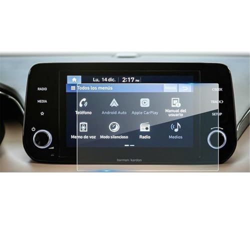 Film protection Hyundai Santa Fe 2021-2022 verre trempé 8"