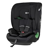 babyGO Lumo Kindersitz nach neuer I-Size Norm - Kindersitz/Autositz für Kinder (76-150 cm) Schwarz
