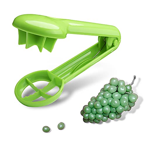 Zlehome Grape Cutter For Kids Grape Cherry Baby Tomatoes Strawberry Slicer For Fruits And Vegetables Salad Cutter Kitchen Gadget No Blade Safety(Green) #TOP2