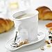 Revol 638116 Froisses Cappucino Crumple Tumbler, White