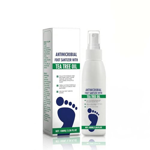 Desodorante para Pies -100 ml, desodorante antitranspirante para pies,Excelente prevención de olores,para el cuidado del pie de atleta, desodorización y reparación de talones agrietados，Apto para Todo