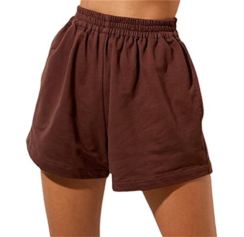Short de sport pour femme avec poches idéal pour le yoga et le running en été