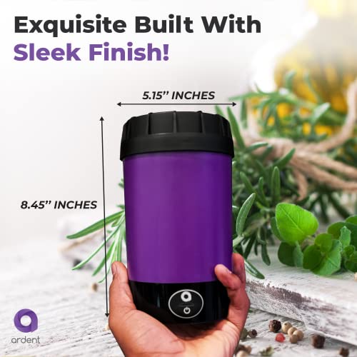 Ardent Nova 110V Portable Decarboxylator With Decarb Canister And Silicone Lid For Odor Protection Use To Infuse Oils And Herbs- Odorless And Easy To Use- #TOP2